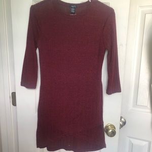 Burgundy Dress